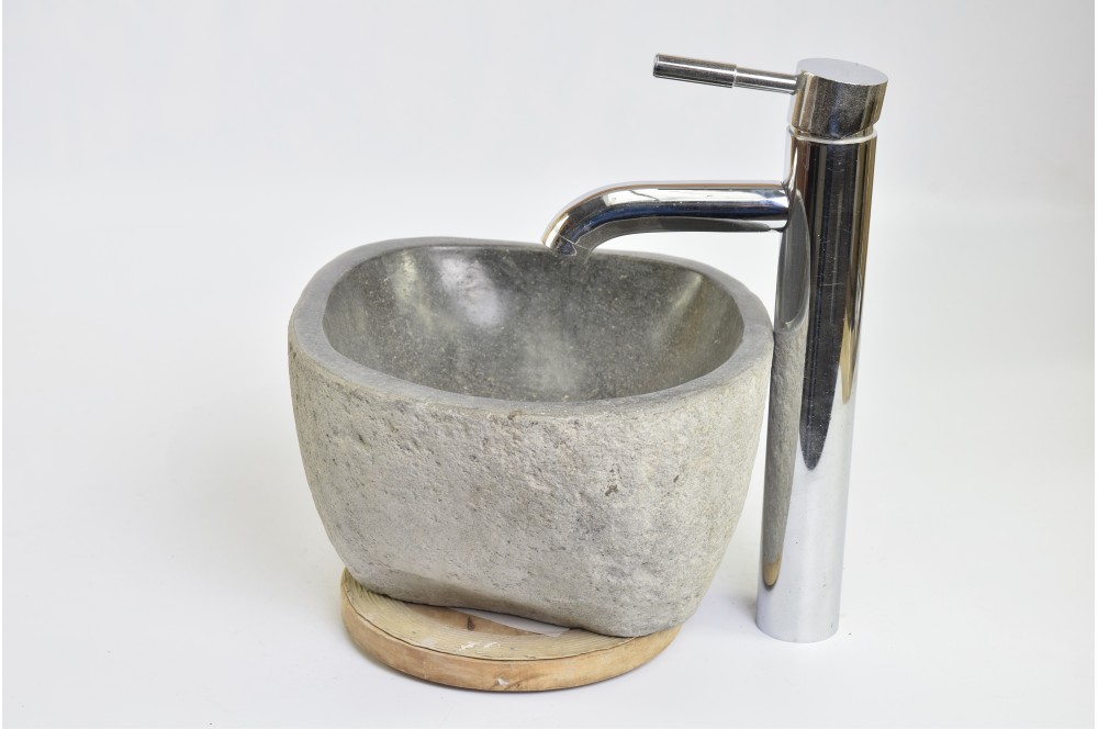 Умивальник з натурального каменю RIVER STONE Industar s20-4193-1 27 х 25 см Асиметрична 
Умивальник з натурального каменю RIVER STONE Industar s20-4193-1 27 х 25 см Асиметрична