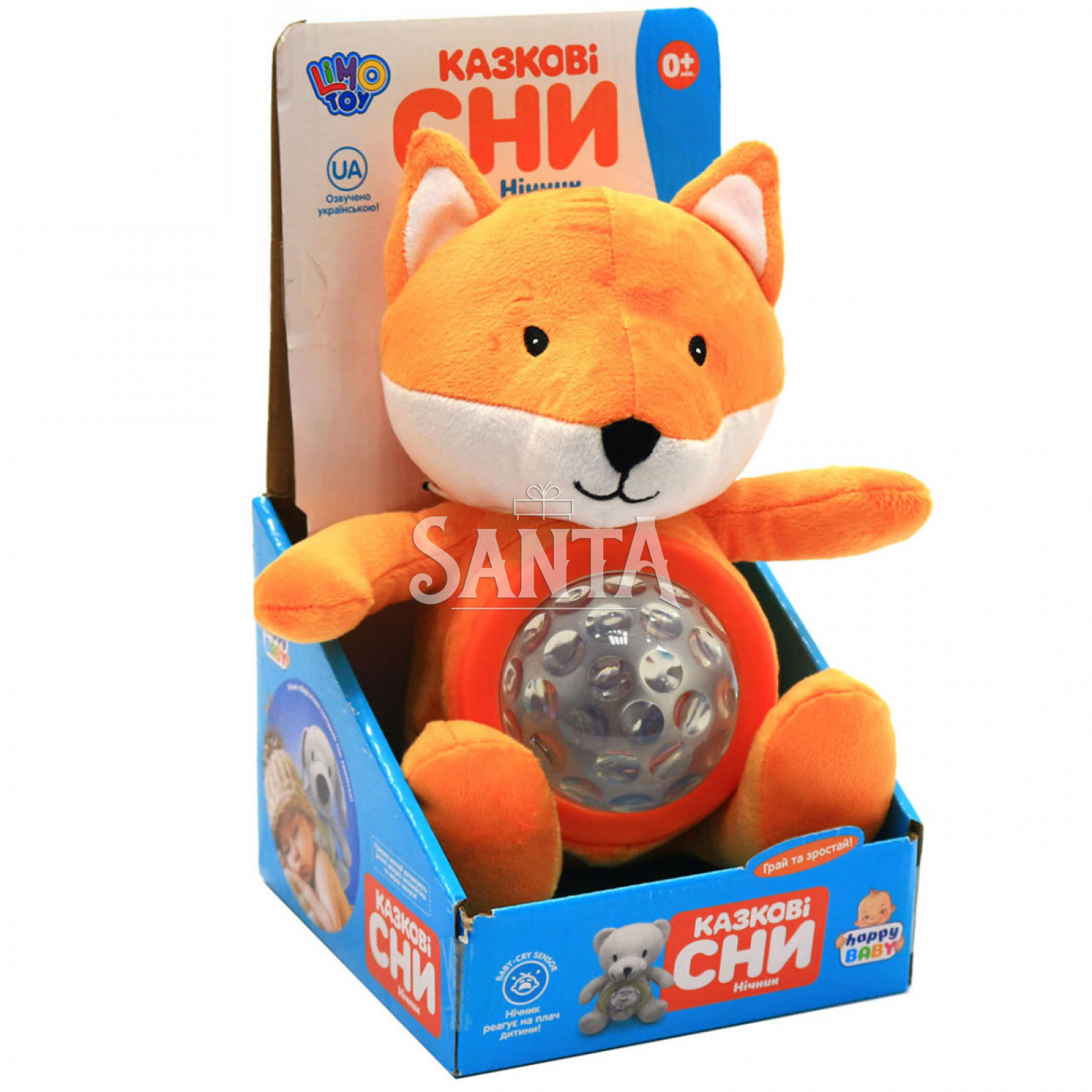 Ночник-мягкая игрушка Limo Toy Лис, свет, 4 мелодии, автоматическое включение, 13х20х25 см (M 4186)
Ночник-мягкая игрушка Limo Toy Лис, свет, 4 мелодии, автоматическое включение, 13х20х25 см (M 4186)
