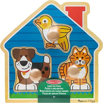 Деревянный пазл «Домашние животные» - Melissa&Doug (20-23537)