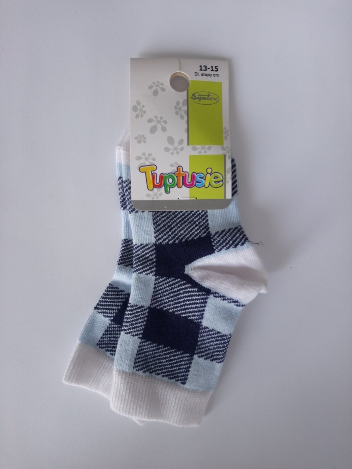 Шкарпетки дитячі з малюнком Tuptusie SYNTEX (клітинка 3) р. - (13-15 см, Шкарпетки дитячі з малюнком Tuptusie SYNTEX (клітинка 3) р. 20-24 (13-15 см)
Шкарпетки дитячі з малюнком Tuptusie SYNTEX (клітинка 3) р. - (13-15 см, Шкарпетки дитячі з малюнком Tuptusie SYNTEX (клітинка 3) р. 20-24 (13-15 см)
