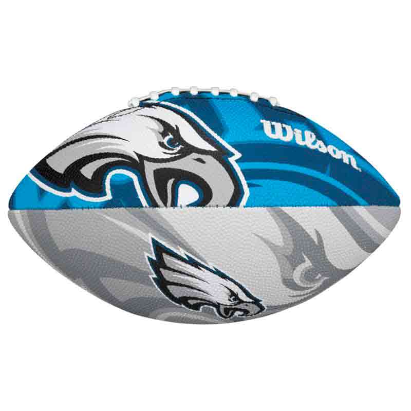 Мяч для американского футбола Wilson NFL Philadelphia Eagles WTF1534XBNE (детский размер),
Мяч для американского футбола Wilson NFL Philadelphia Eagles WTF1534XBNE (детский размер),