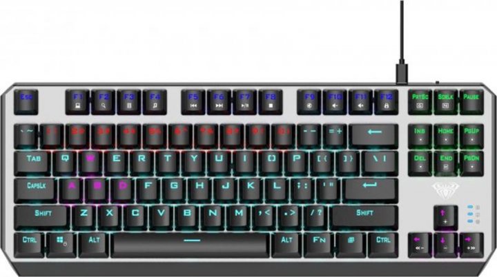 Клавиатура Aula Aegis Mechanical Blue Switch EN/RU (6948391240282) USB (6948391240282)
Клавиатура Aula Aegis Mechanical Blue Switch EN/RU (6948391240282) USB (6948391240282)