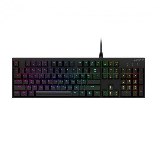 Клавиатура Hator Rockfall Evo Optical ENG/UKR/RUS (HTK-610) Black USB (HTK-610)
Клавиатура Hator Rockfall Evo Optical ENG/UKR/RUS (HTK-610) Black USB (HTK-610)