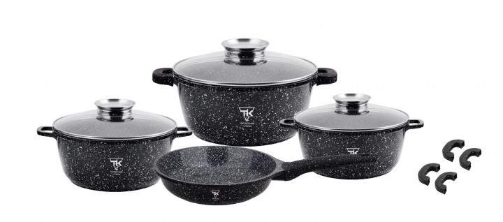 Набор кухонной посуды из алюминия с мраморным покрытием Top Kitchen TK00076 13 предметов Np
Набор кухонной посуды из алюминия с мраморным покрытием Top Kitchen TK00076 13 предметов Np