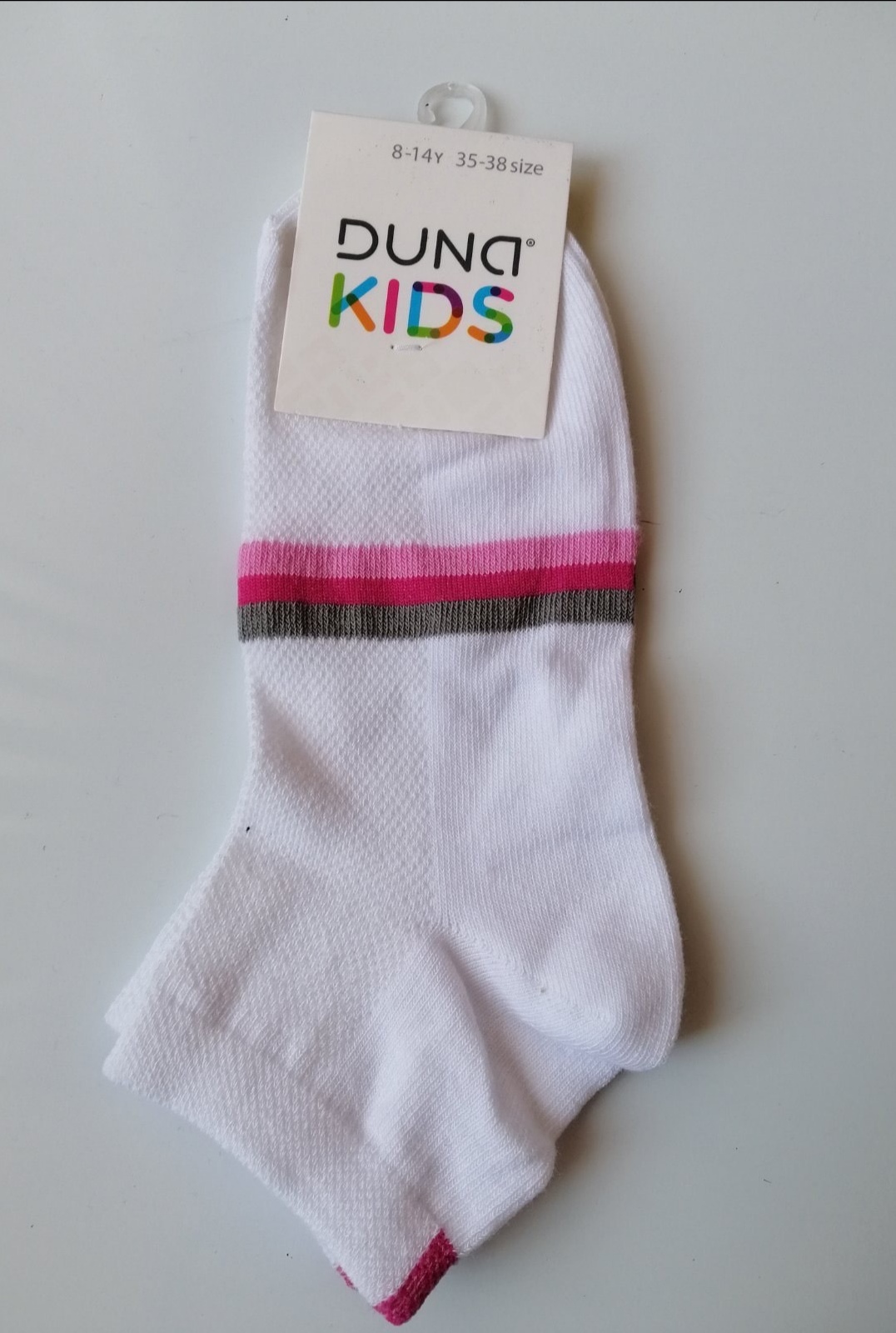 Дитячі шкарпетки DUNA 951 - Білий, Малиновий, Дитячі шкарпетки DUNA 951 31-34 Білий, Малиновий
Дитячі шкарпетки DUNA 951 - Білий, Малиновий, Дитячі шкарпетки DUNA 951 31-34 Білий, Малиновий