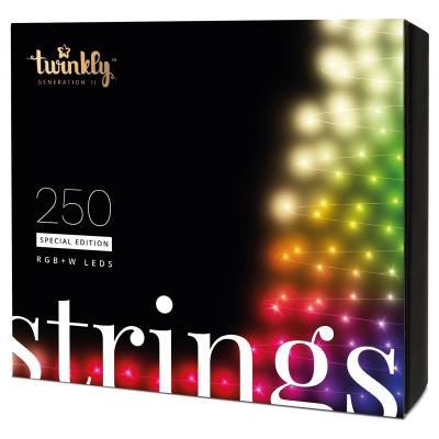 Гирлянда Twinkly Smart LED Strings RGBW 250, BT + WiFi, Gen II, IP44, кабель (TWS250SPP-BEU)
Гирлянда Twinkly Smart LED Strings RGBW 250, BT + WiFi, Gen II, IP44, кабель (TWS250SPP-BEU)