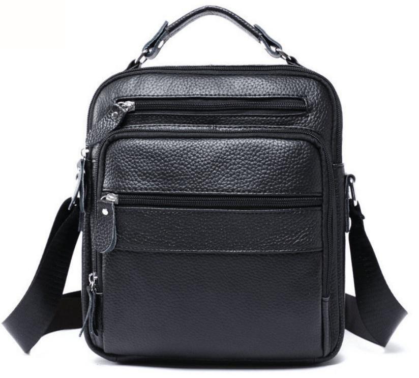 Мужская кожаная сумка месенджер Tiding Bag Черный 23 x 26 x 7 см M38-5112A
Мужская кожаная сумка месенджер Tiding Bag Черный 23 x 26 x 7 см M38-5112A