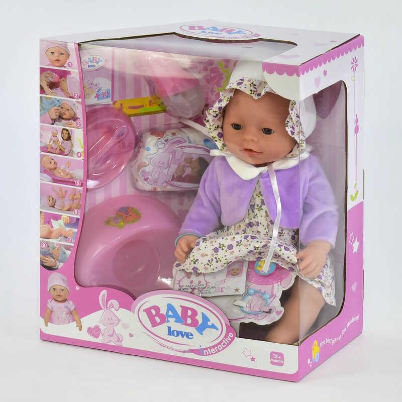 Кукла пупс функциональная функциональный Baby Love 023 Q 8 функций, с аксессуарами
Кукла пупс функциональная функциональный Baby Love 023 Q 8 функций, с аксессуарами