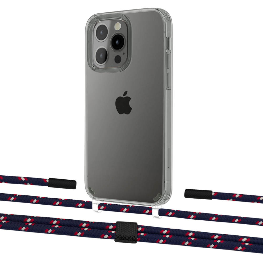 Чехол Upex Crossbody Protection Case для iPhone 13 Pro Max Crystal with Twine Blue Marine and Fausset Matte Black
Чехол Upex Crossbody Protection Case для iPhone 13 Pro Max Crystal with Twine Blue Marine and Fausset Matte Black