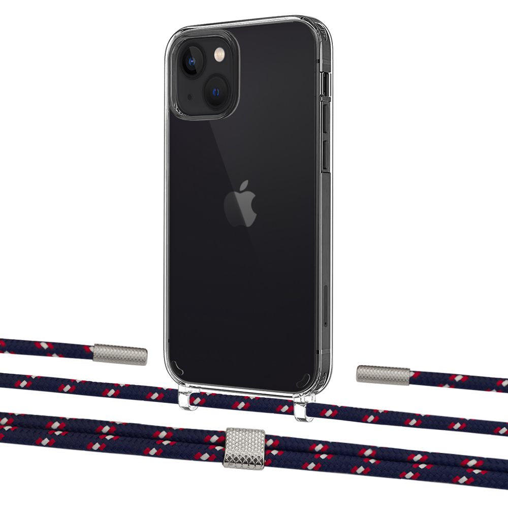 Чехол Upex Crossbody Protection Case для iPhone 13 Crystal with Twine Blue Marine and Fausset Silver
Чехол Upex Crossbody Protection Case для iPhone 13 Crystal with Twine Blue Marine and Fausset Silver