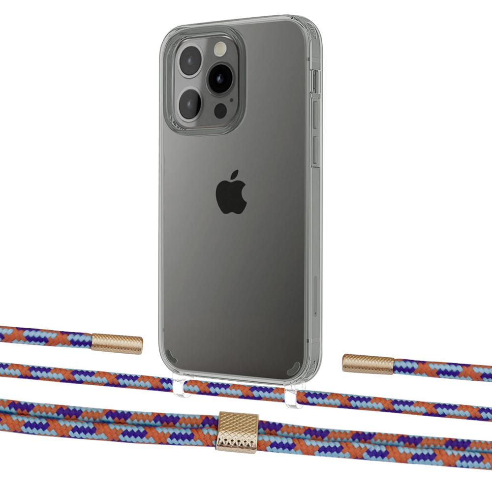 Чехол Upex Crossbody Protection Case для iPhone 13 Pro Max Crystal with Twine Blue Sunset and Fausset Gold
Чехол Upex Crossbody Protection Case для iPhone 13 Pro Max Crystal with Twine Blue Sunset and Fausset Gold
