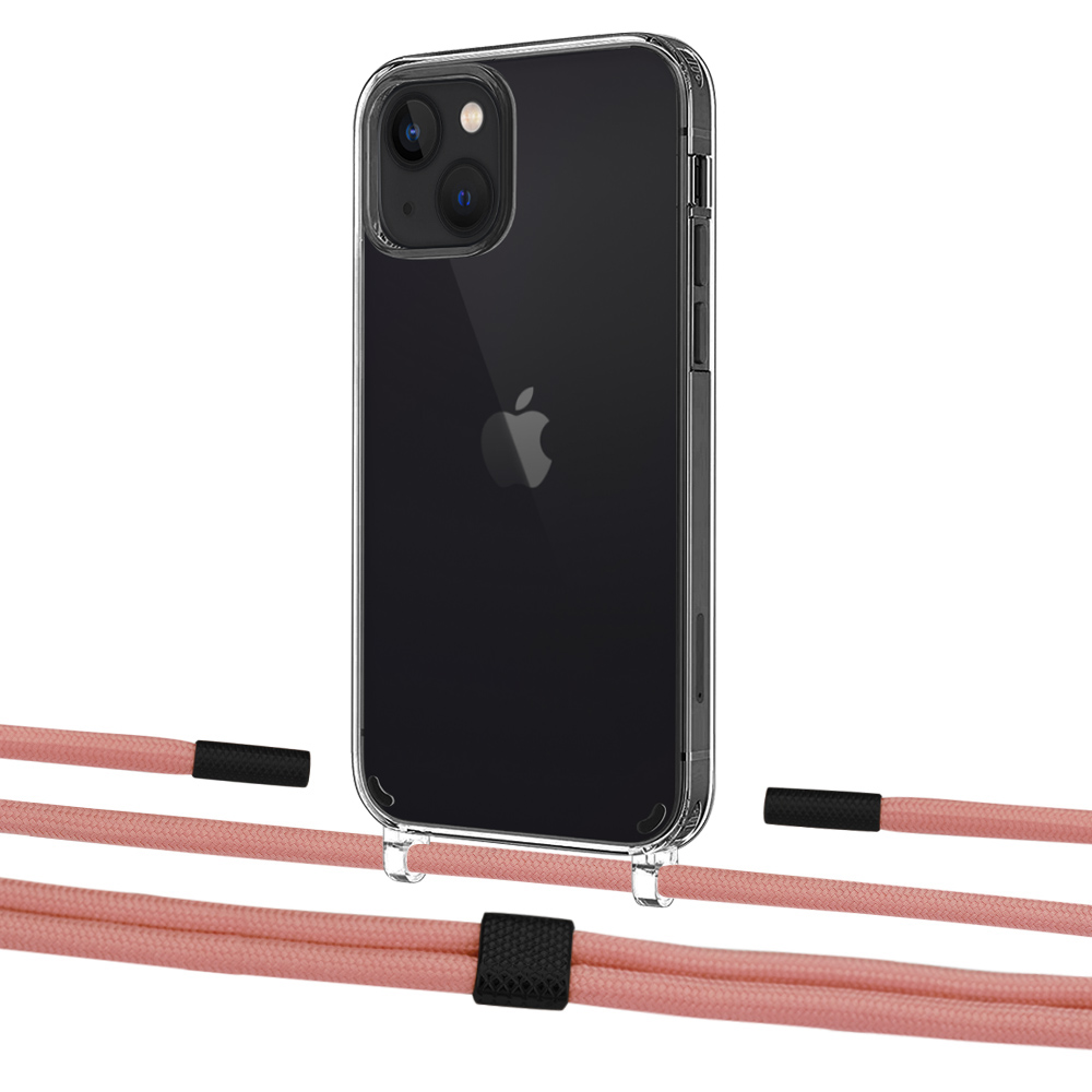 Чехол Upex Crossbody Protection Case для iPhone 13 mini Crystal with Twine Cantaloupe and Fausset Matte Black
Чехол Upex Crossbody Protection Case для iPhone 13 mini Crystal with Twine Cantaloupe and Fausset Matte Black