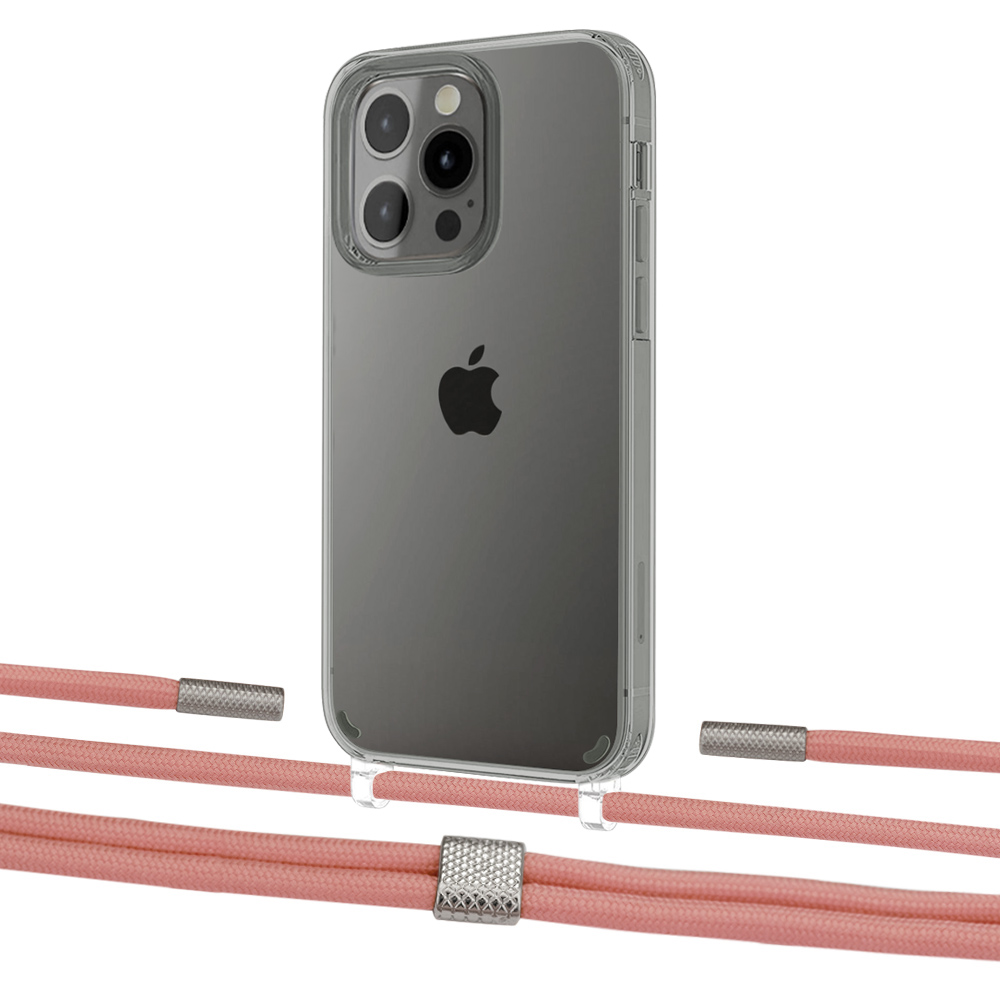 Чехол Upex Crossbody Protection Case для iPhone 13 Pro Crystal with Twine Cantaloupe and Fausset Silver
Чехол Upex Crossbody Protection Case для iPhone 13 Pro Crystal with Twine Cantaloupe and Fausset Silver