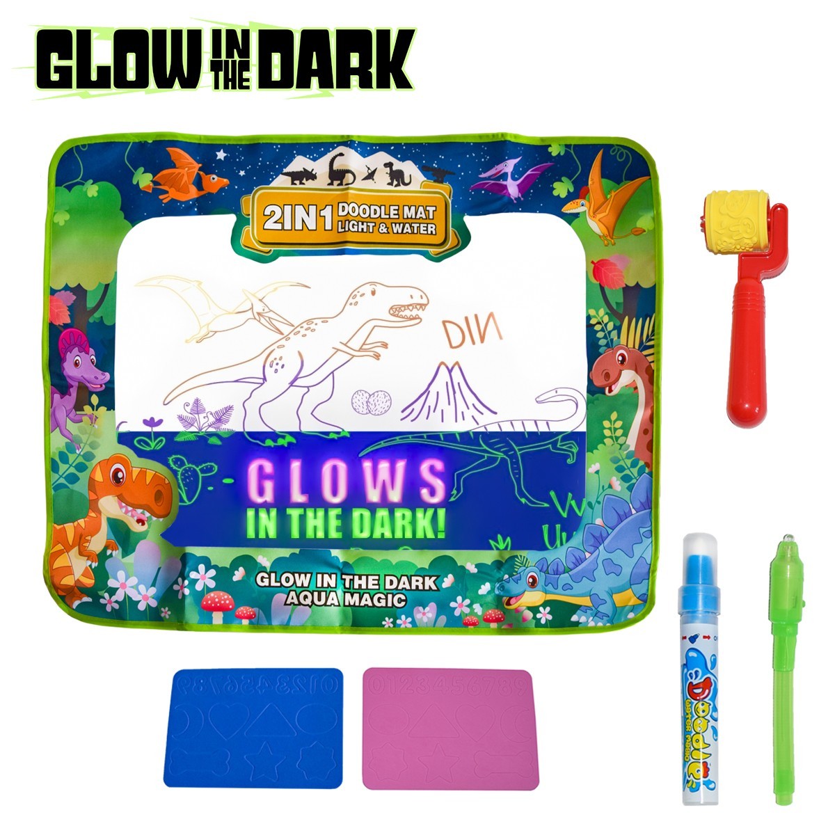 Коврик для рисования водой Water Magic Doodle Mat (Dino) акваковрик для рисования водным фломастером (1008718-Other)
Коврик для рисования водой Water Magic Doodle Mat (Dino) акваковрик для рисования водным фломастером (1008718-Other)