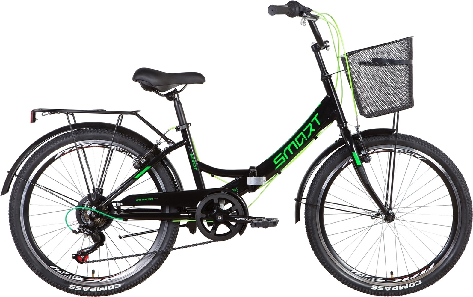 Велосипед Formula Smart Vbr трещотка 24" 15" 2022 Черно-зеленый (OPS-FR-24-377)
Велосипед Formula Smart Vbr трещотка 24" 15" 2022 Черно-зеленый (OPS-FR-24-377)