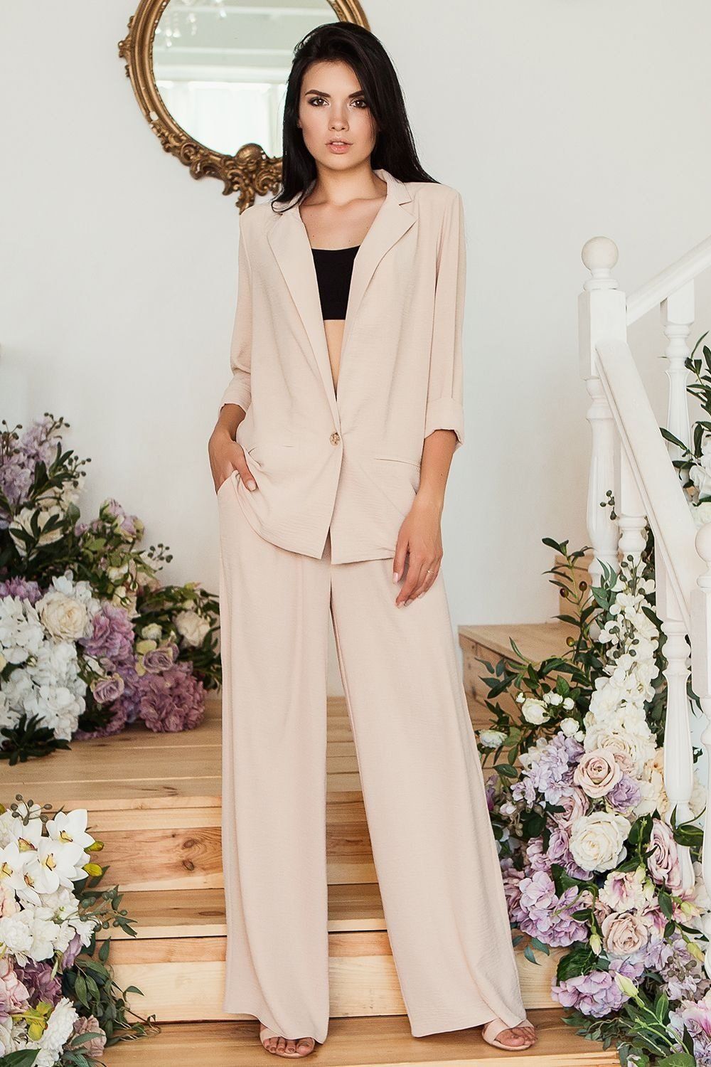Брючный костюм Maximoda ЕLO3174 - бежевый, Брючный костюм Maximoda ЕLO3174 42-44 бежевый
Брючный костюм Maximoda ЕLO3174 - бежевый, Брючный костюм Maximoda ЕLO3174 42-44 бежевый