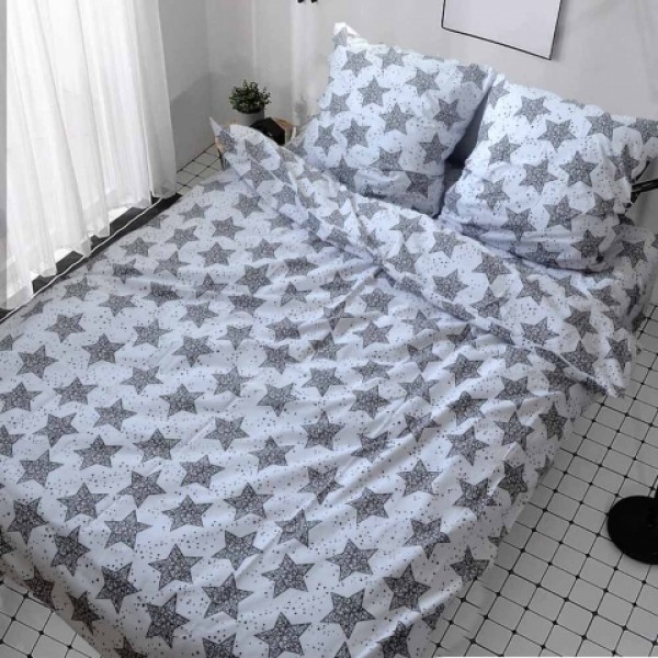 Комплект Семейного постельного белья Moka Textile Бязь Галактика на белом 145*210
Комплект Семейного постельного белья Moka Textile Бязь Галактика на белом 145*210