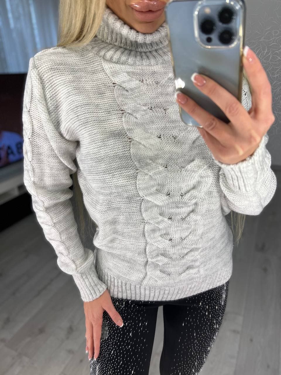 Fashions • Свитер женскии под горло Вероника Fashions - светло-серый (865-нс, Fashions • Свитер женскии под горло Вероника Fashions 42-48 светло-серый (865-нс)
Fashions • Свитер женскии под горло Вероника Fashions - светло-серый (865-нс, Fashions • Свитер женскии под горло Вероника Fashions 42-48 светло-серый (865-нс)
