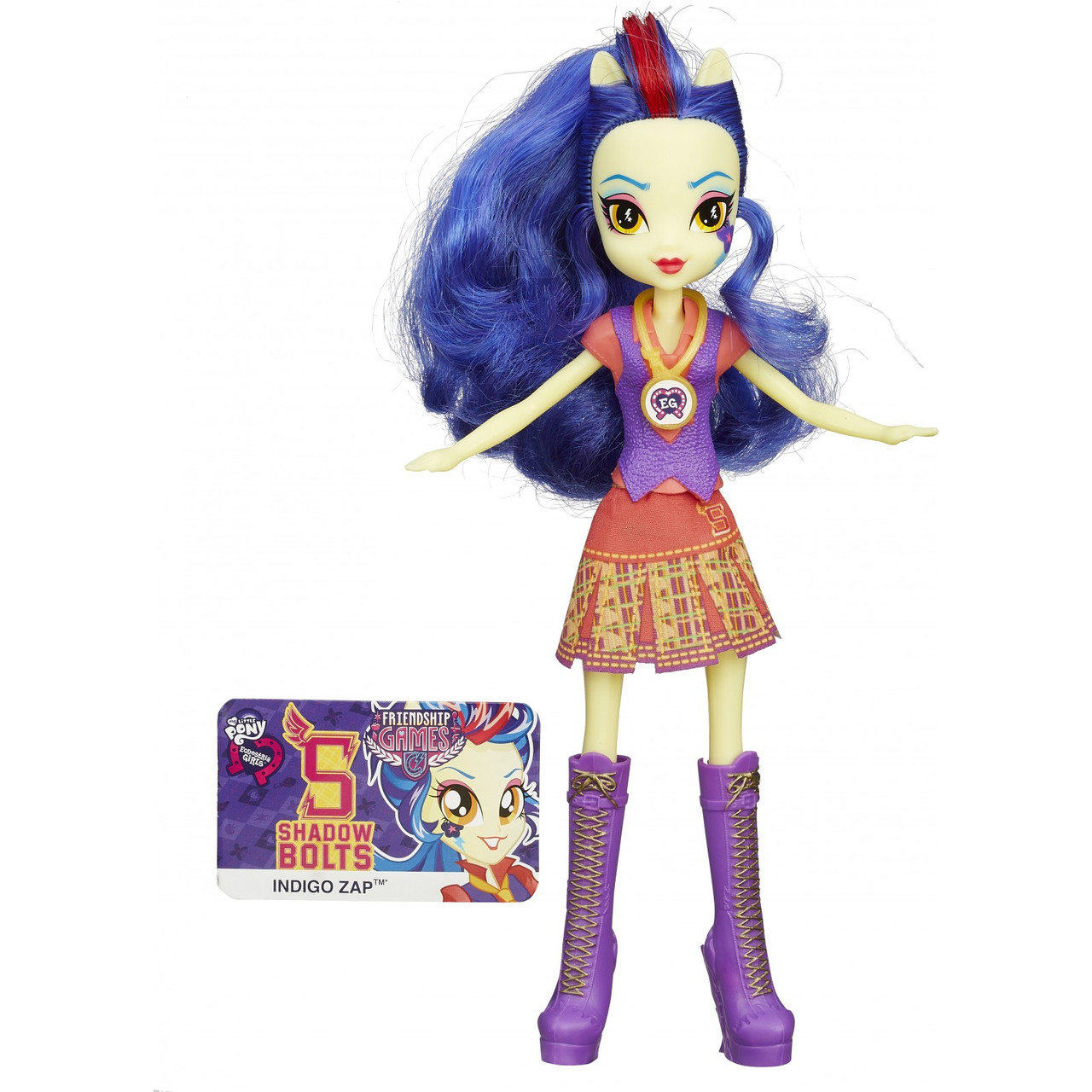 Кукла Hasbro Индиго Зап Май литл пони девочки из Эквестрии игры дружбы (B5723/B1769)
Кукла Hasbro Индиго Зап Май литл пони девочки из Эквестрии игры дружбы (B5723/B1769)