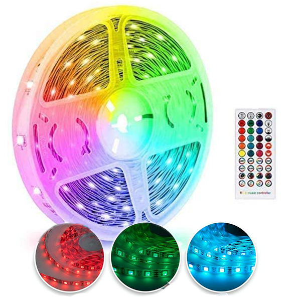 Светодиодная лента SMD 5050 Strip Light RGB Original 5 м на силиконе разноцветная
Светодиодная лента SMD 5050 Strip Light RGB Original 5 м на силиконе разноцветная