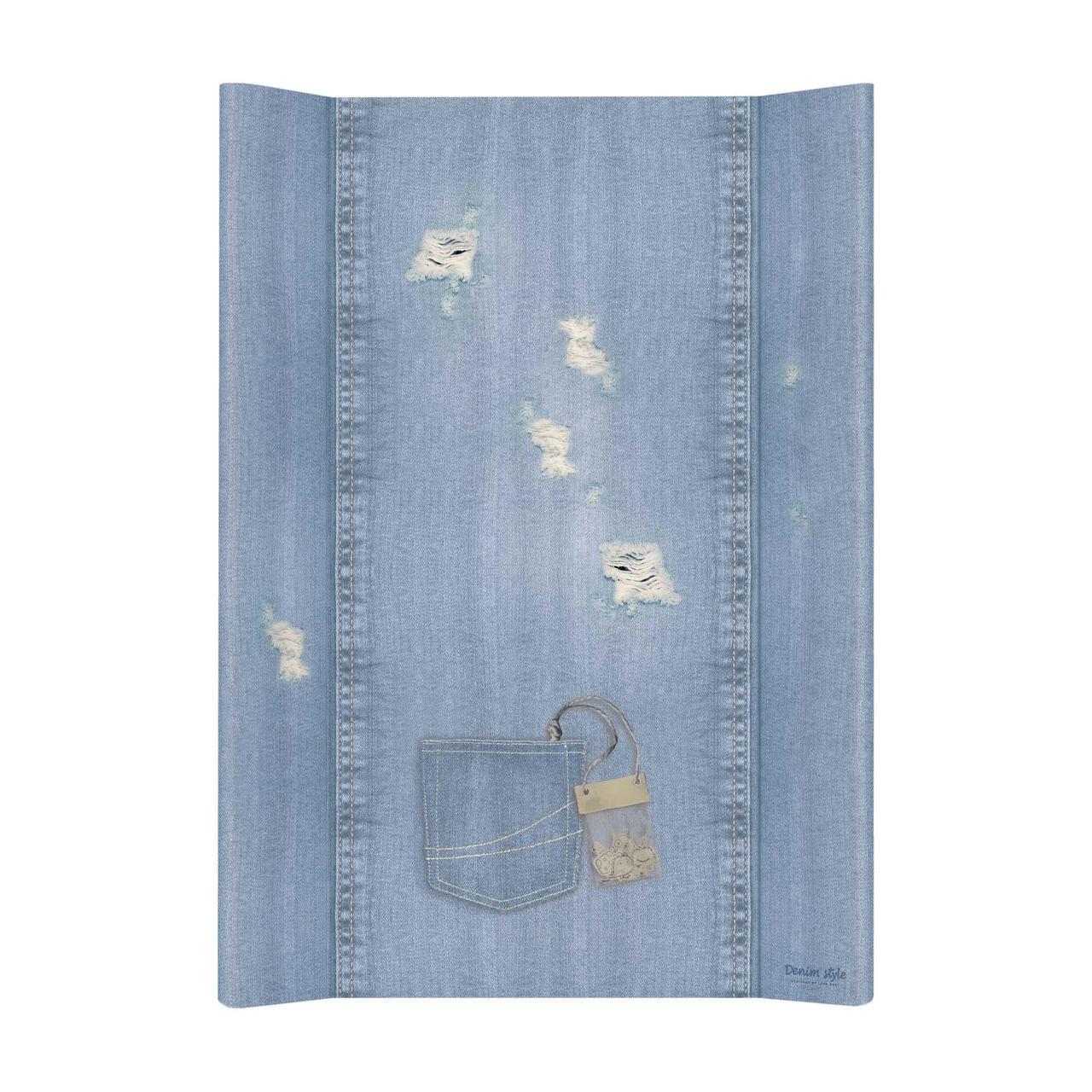 Пеленальная доска с жестким дном на кроватку Cebababy Denim Style: Shabby 50х70 см, голубой (W-200-119-589)
Пеленальная доска с жестким дном на кроватку Cebababy Denim Style: Shabby 50х70 см, голубой (W-200-119-589)