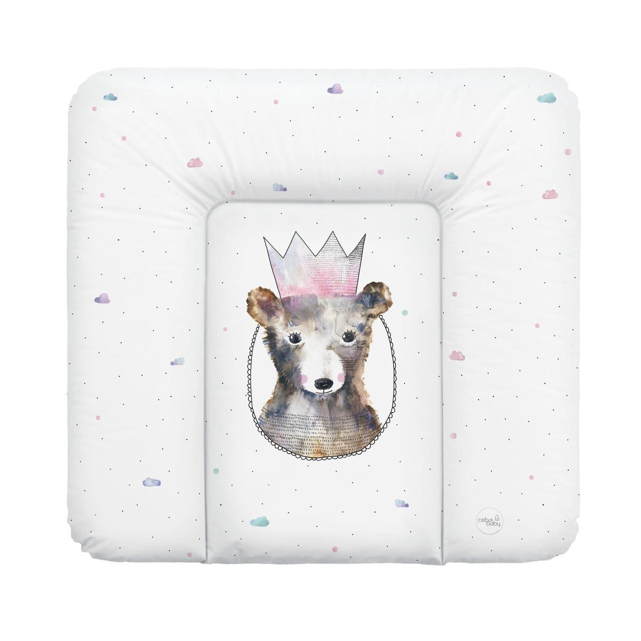 Пеленальный матрас на комод для новорожденных Cebababy Watercolor World: Princes, 75x72 см, белый (W-144-123-655)
Пеленальный матрас на комод для новорожденных Cebababy Watercolor World: Princes, 75x72 см, белый (W-144-123-655)