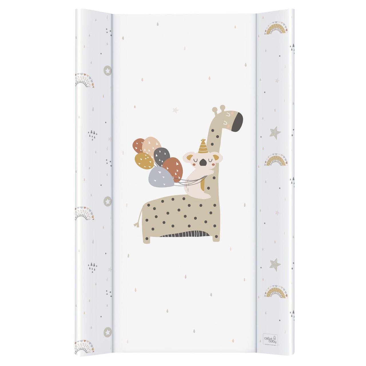 Пеленальная доска с жестким дном на кроватку Cebababy Retro Autumn: Giraffe 50х80 см, белый (W-210-000-637)
Пеленальная доска с жестким дном на кроватку Cebababy Retro Autumn: Giraffe 50х80 см, белый (W-210-000-637)