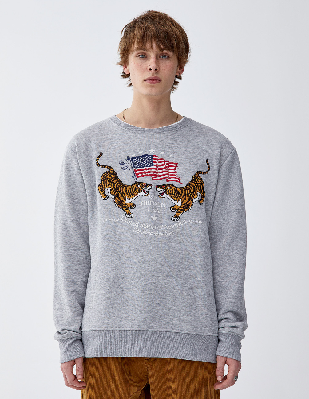 Свитшот PULL & BEAR М0116153 (6590/522/812) цвет серый, Свитшот PULL & BEAR М0116153 (6590/522/812) цвет серый XS
Свитшот PULL & BEAR М0116153 (6590/522/812) цвет серый, Свитшот PULL & BEAR М0116153 (6590/522/812) цвет серый XS