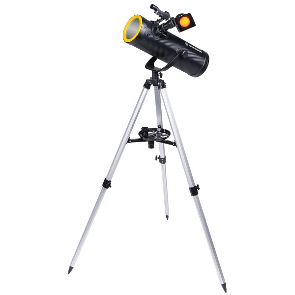 Телескоп Bresser Solarix 114/500 AZ Carbon с солнечным фильтром и адаптером для смартфона (4614505) (F00259365)
Телескоп Bresser Solarix 114/500 AZ Carbon с солнечным фильтром и адаптером для смартфона (4614505) (F00259365)