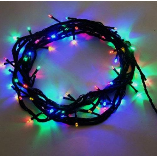 Светдиодная гирлянда уличная нить (String-light) 10 метров 100 led Мульти (Черный провод)
Светдиодная гирлянда уличная нить (String-light) 10 метров 100 led Мульти (Черный провод)