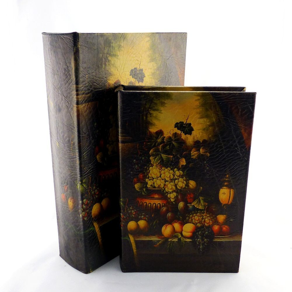 Шкатулка книга декоративная набор из 2х штук Present рисунок Корзина (большая + маленькая)
Шкатулка книга декоративная набор из 2х штук Present рисунок Корзина (большая + маленькая)