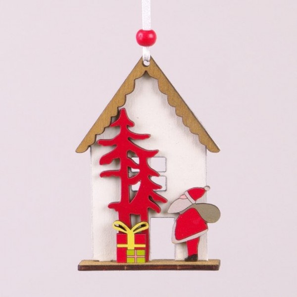 Новогодняя деревянная подвеска Домик 11 см. 3шт/уп Flora 19878 (NAT09685)
Новогодняя деревянная подвеска Домик 11 см. 3шт/уп Flora 19878 (NAT09685)