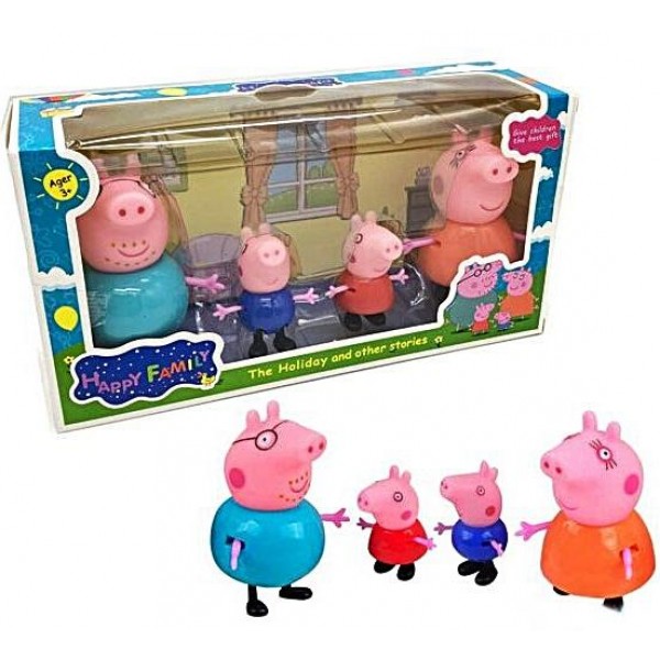 Детский игровой набор Счастливы вместе КТ- PP605-4 Young Toys четыре героя мультфильма Pig Peppa
Детский игровой набор Счастливы вместе КТ- PP605-4 Young Toys четыре героя мультфильма Pig Peppa