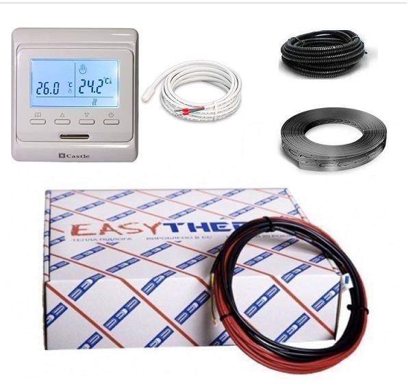 Теплый пол EASYTHERM 18 Вт/м двужильный нагревательный кабель 11м 198Вт в комплекте с программируемым терморегулятором (VIT010923)
Теплый пол EASYTHERM 18 Вт/м двужильный нагревательный кабель 11м 198Вт в комплекте с программируемым терморегулятором (VIT010923)