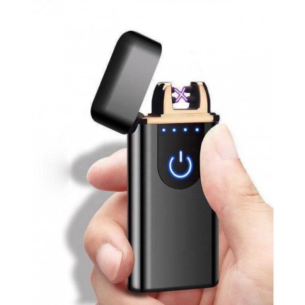 Электроимпульсная аккумуляторная USB зажигалка Luxury LX-5402 зажигалка с индикатором заряда Черный (569120)
Электроимпульсная аккумуляторная USB зажигалка Luxury LX-5402 зажигалка с индикатором заряда Черный (569120)
