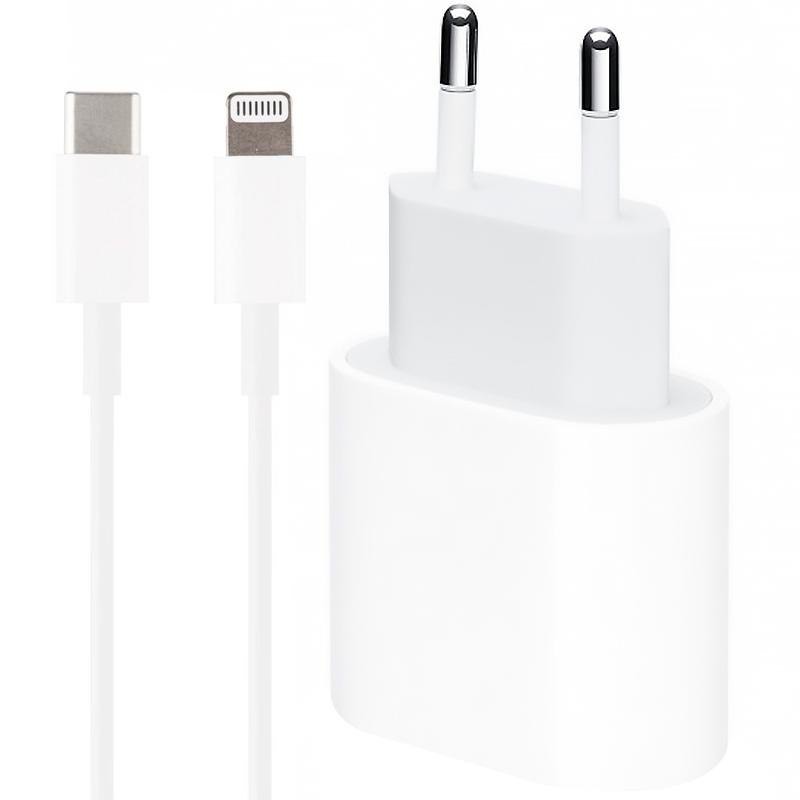 Комплект Быстрой Зарядки для Apple iPhone Сетевое Зарядное Устройство 20 W USB-C Power Adapter (Type-C) + Кабель Зарядки USB-C to Lightning Гарантия 6 Месяцев
Комплект Быстрой Зарядки для Apple iPhone Сетевое Зарядное Устройство 20 W USB-C Power Adapter (Type-C) + Кабель Зарядки USB-C to Lightning Гарантия 6 Месяцев