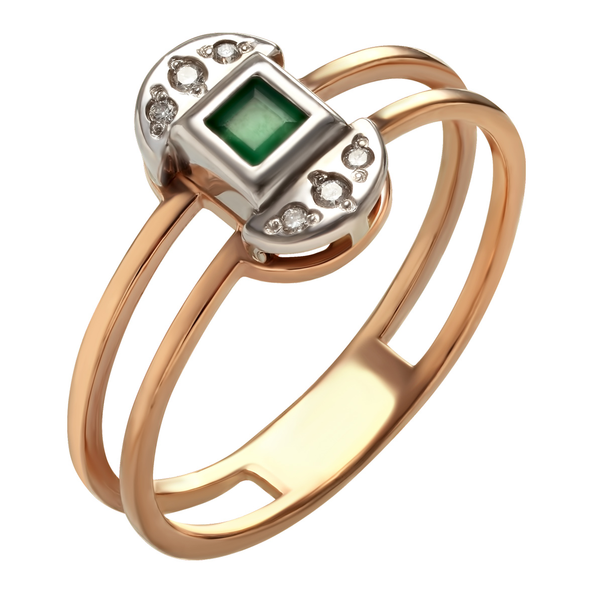 Золотое кольцо с бриллиантами и изумрудом Tango Jewellery Company 752638 размер 17
Золотое кольцо с бриллиантами и изумрудом Tango Jewellery Company 752638 размер 17