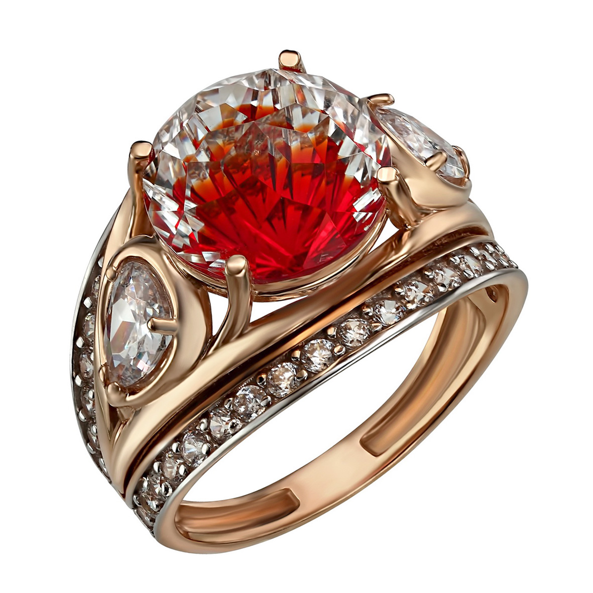Золотое кольцо с горным хрусталем и фианитами Tango Jewellery Company 3728755 размер 19
Золотое кольцо с горным хрусталем и фианитами Tango Jewellery Company 3728755 размер 19