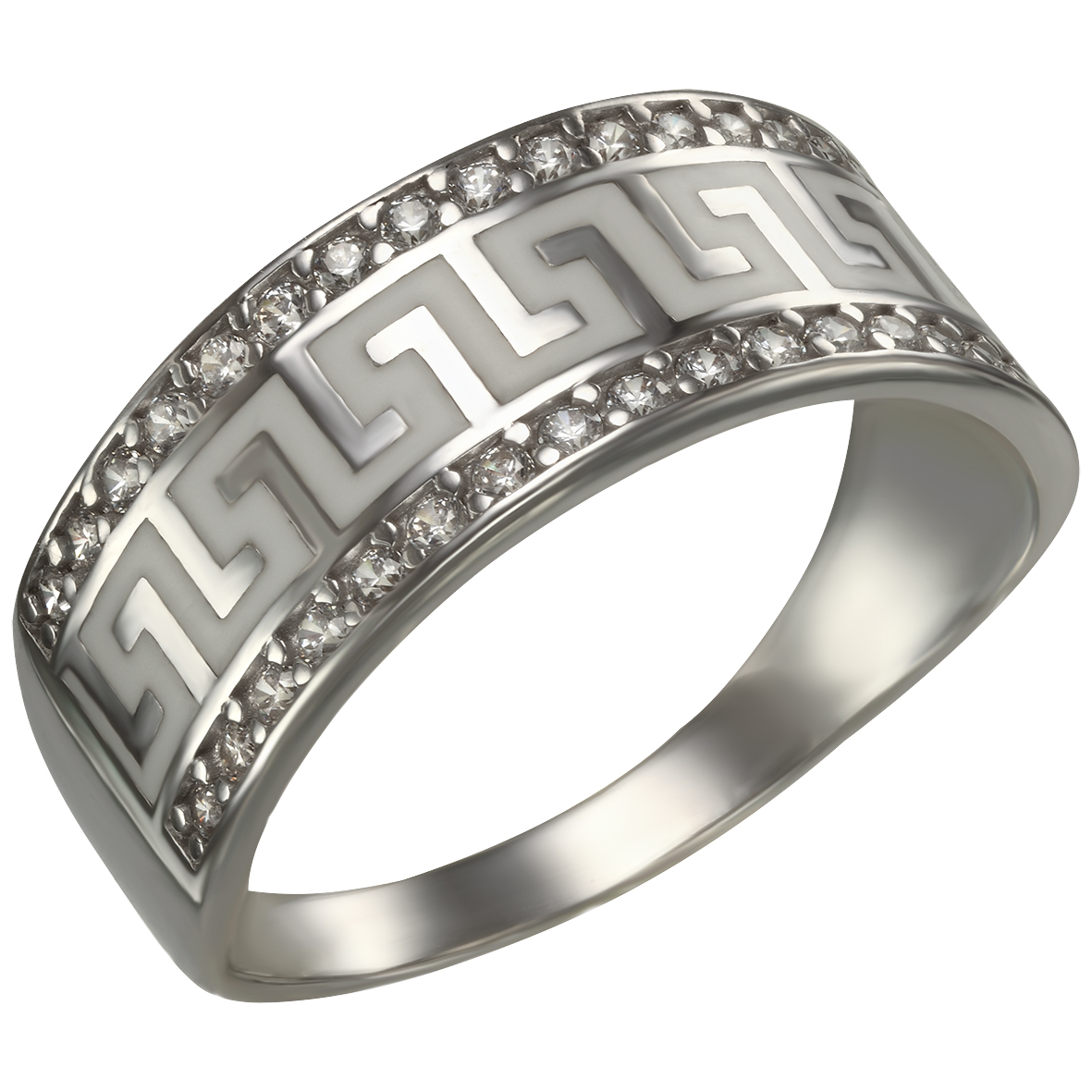 Серебряное кольцо с фианитами и эмалью Tango Jewellery Company 380152А размер 19.5
Серебряное кольцо с фианитами и эмалью Tango Jewellery Company 380152А размер 19.5