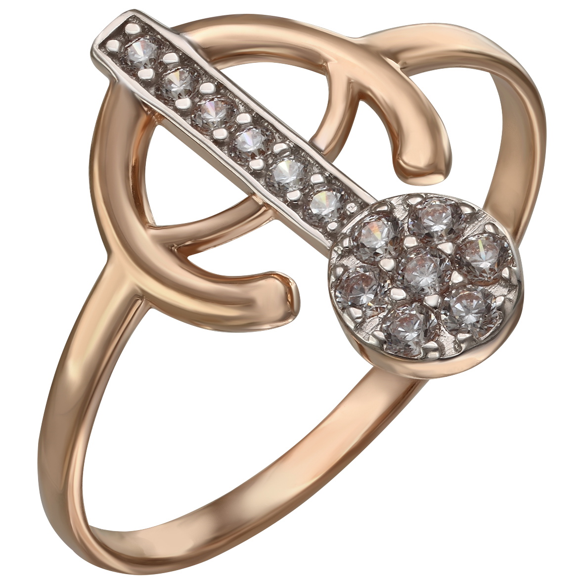 Золотое кольцо "Элегантность" с фианитами Tango Jewellery Company 380477 размер 17
Золотое кольцо "Элегантность" с фианитами Tango Jewellery Company 380477 размер 17