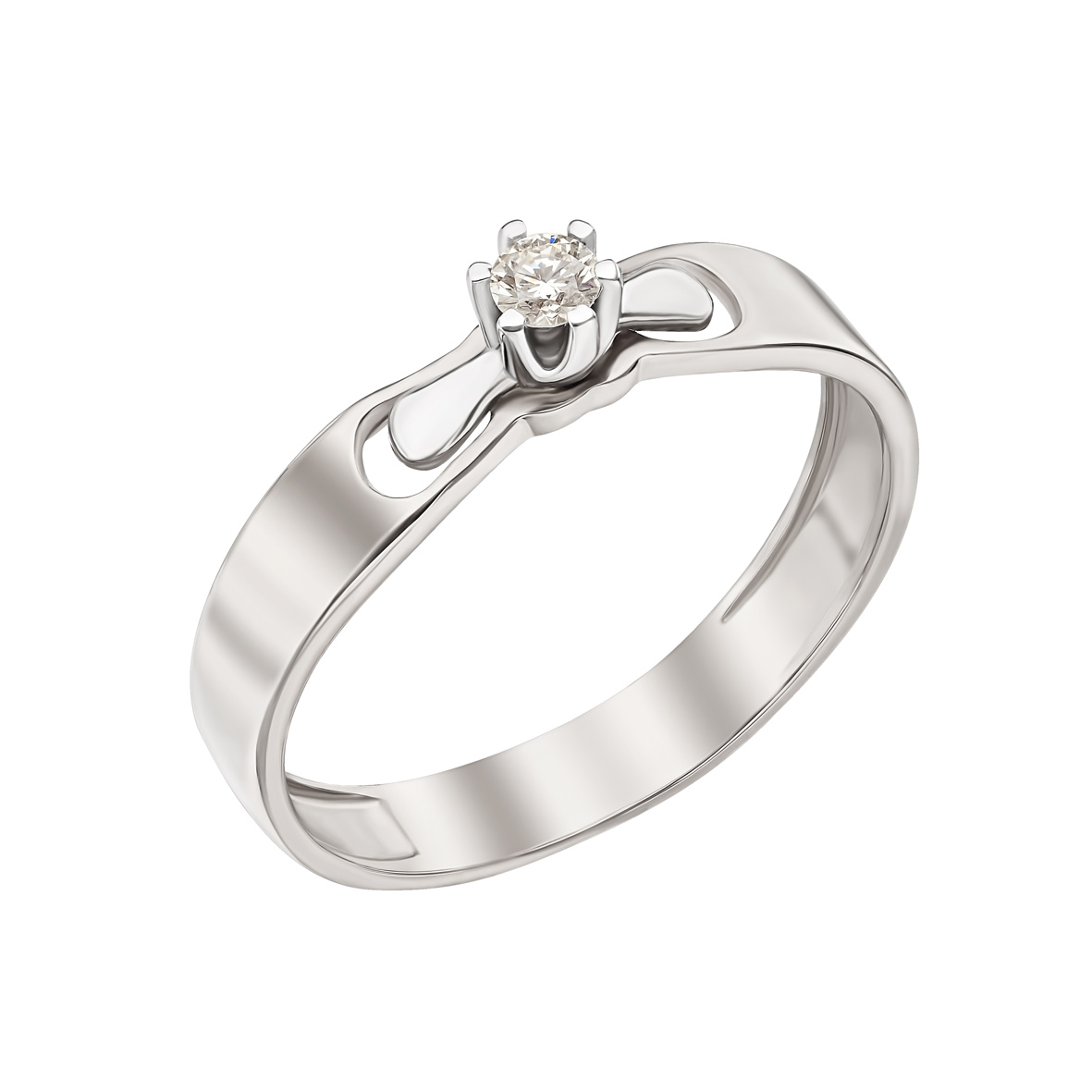 Кольцо в белом золоте с бриллиантом Tango Jewellery Company 750670В размер 17.5
Кольцо в белом золоте с бриллиантом Tango Jewellery Company 750670В размер 17.5