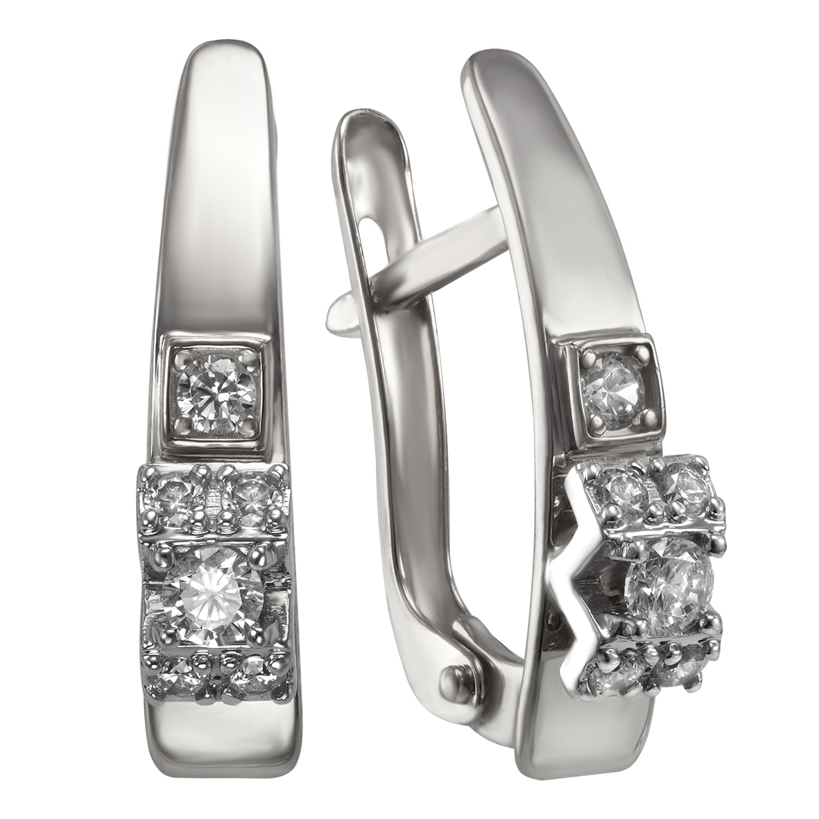Серьги из белого золота с фианитами (цирконием) Tango Jewellery Company 430912В
Серьги из белого золота с фианитами (цирконием) Tango Jewellery Company 430912В