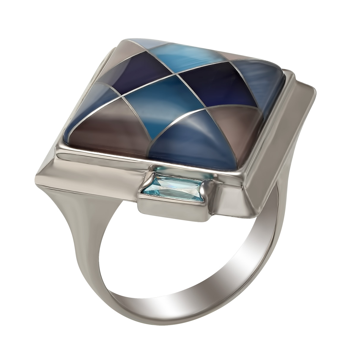 Серебряное кольцо с агатом и фианитами Tango Jewellery Company 379726С размер 17
Серебряное кольцо с агатом и фианитами Tango Jewellery Company 379726С размер 17