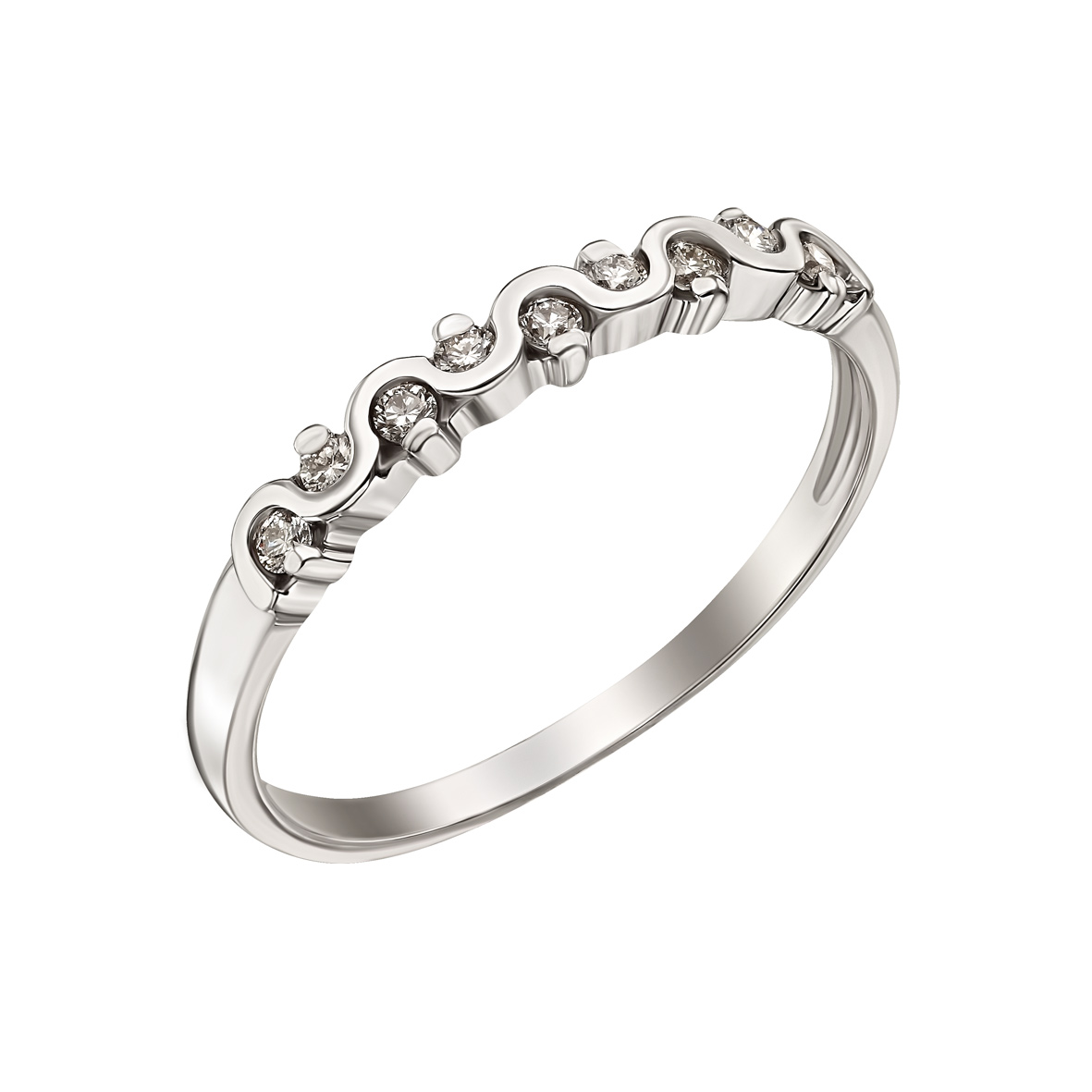 Кольцо в белом золоте с бриллиантами Tango Jewellery Company 740057В размер 15.5
Кольцо в белом золоте с бриллиантами Tango Jewellery Company 740057В размер 15.5