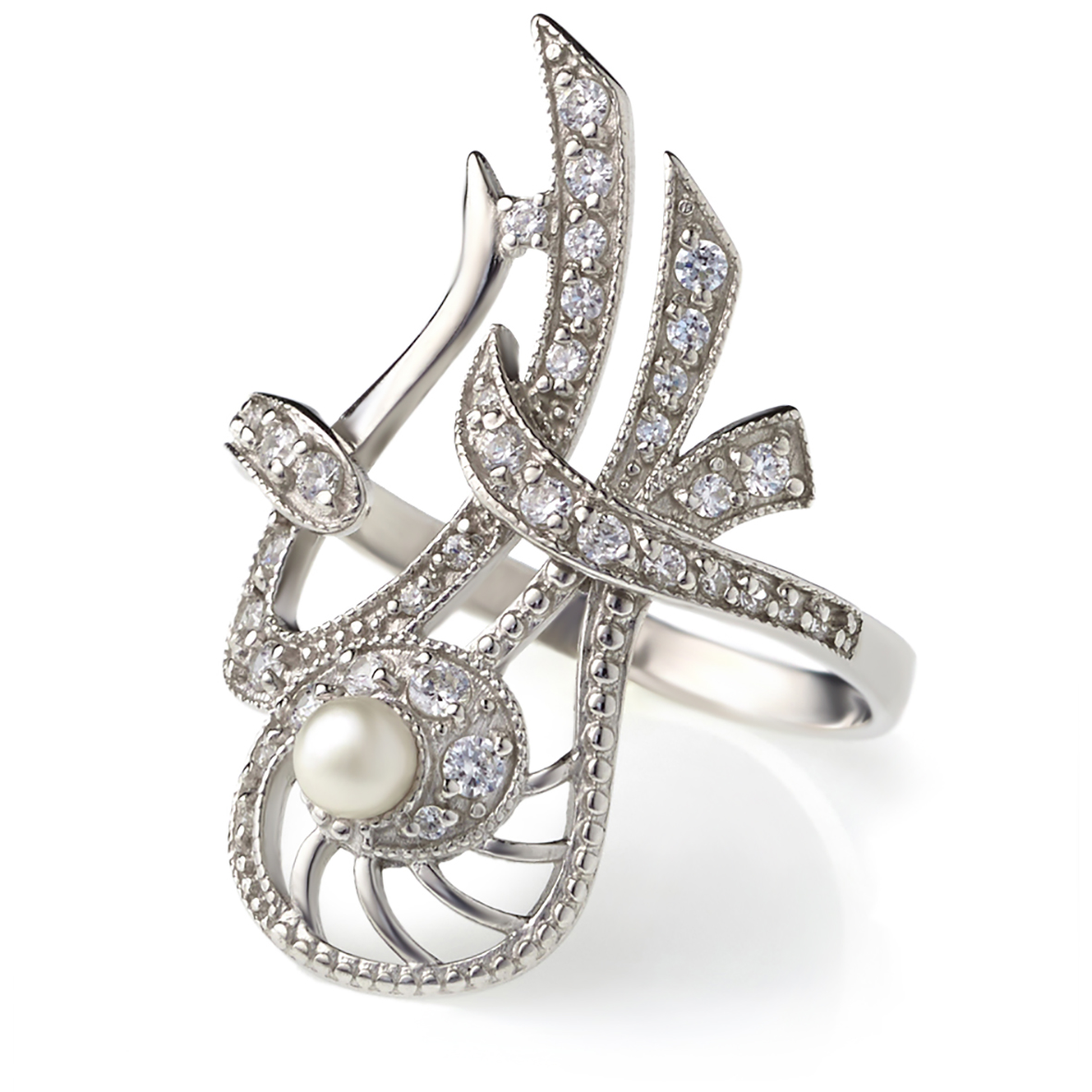 Серебряное кольцо с жемчугом и фианитами Tango Jewellery Company 330814С размер 20
Серебряное кольцо с жемчугом и фианитами Tango Jewellery Company 330814С размер 20