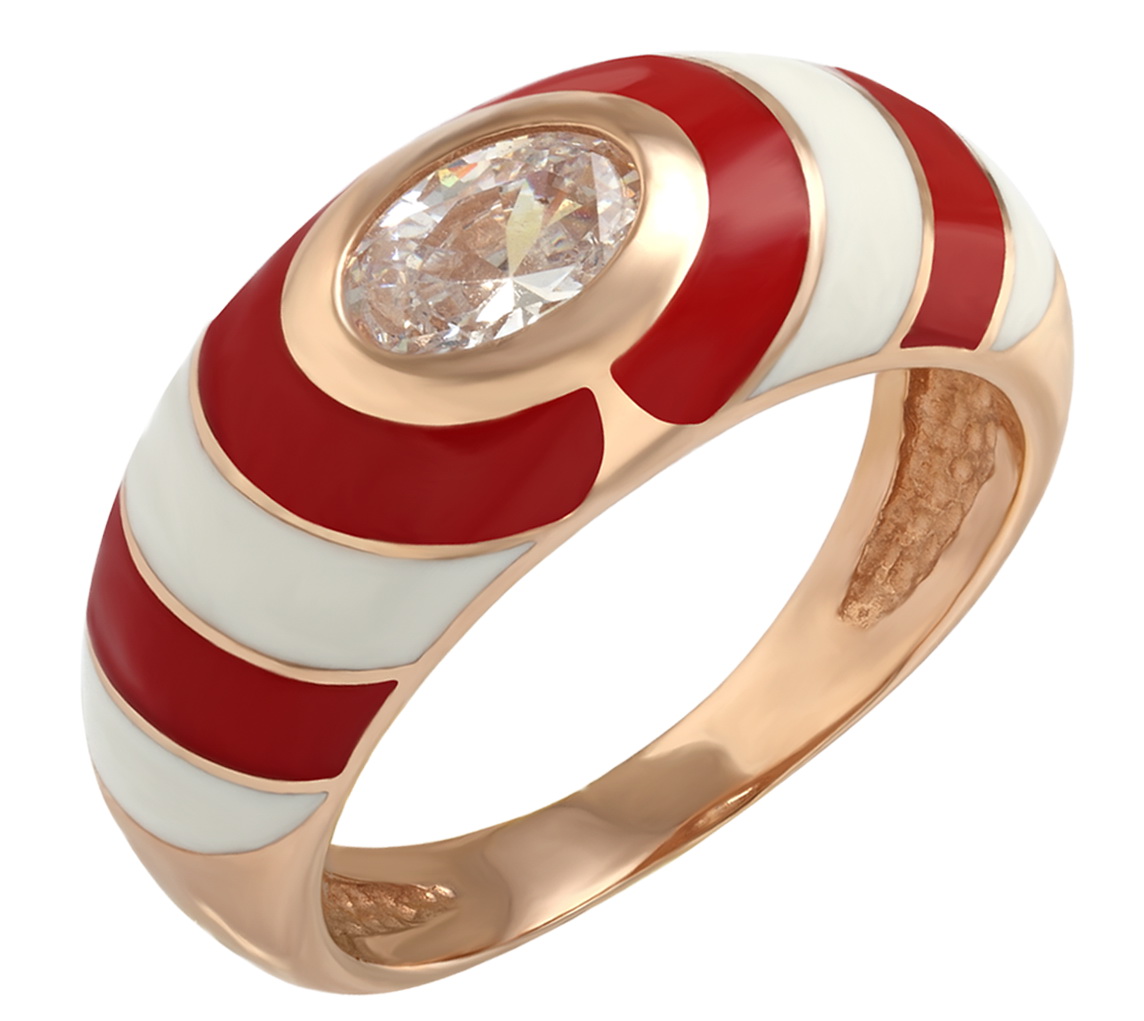 Золотое кольцо с фианитом и эмалью Tango Jewellery Company 380214Е размер 21
Золотое кольцо с фианитом и эмалью Tango Jewellery Company 380214Е размер 21