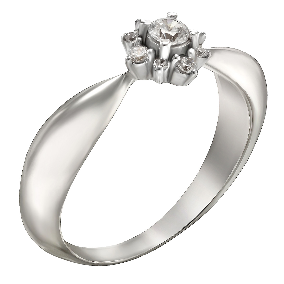 Кольцо в белом золоте с бриллиантами Tango Jewellery Company 750629В размер 17.5
Кольцо в белом золоте с бриллиантами Tango Jewellery Company 750629В размер 17.5