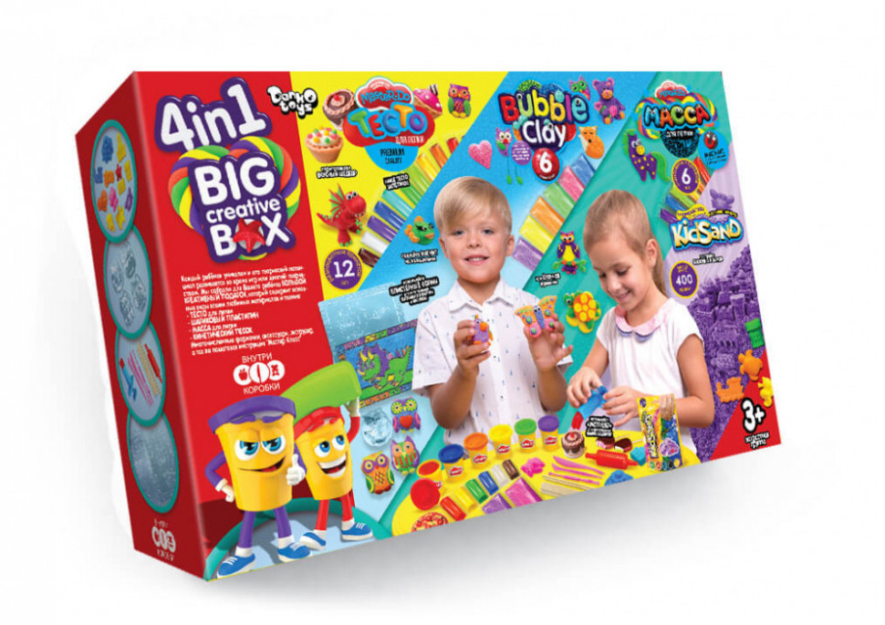 Набор креативного творчества 4в1 Big Creative Box DankoToys (4) BCRB-01-01U-R vin_BCRB-01-01U-R
Набор креативного творчества 4в1 Big Creative Box DankoToys (4) BCRB-01-01U-R vin_BCRB-01-01U-R