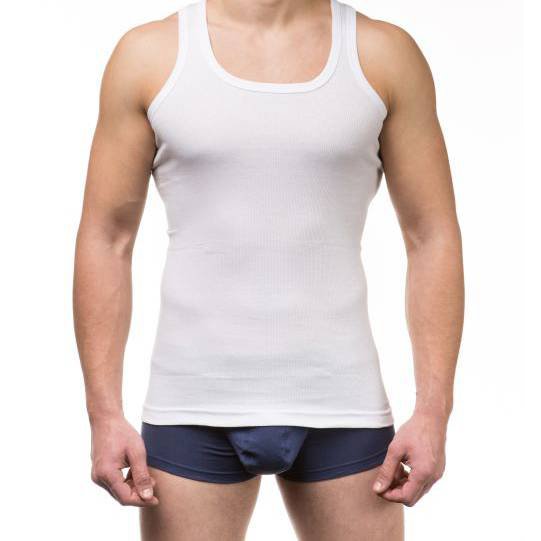 Майка мужская из хлопка, Shirt, белый (11434-61, Майка мужская из хлопка, Shirt, белый S (11434-61)
Майка мужская из хлопка, Shirt, белый (11434-61, Майка мужская из хлопка, Shirt, белый S (11434-61)