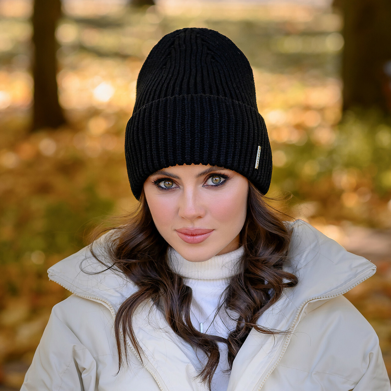 Жіноча шапка в'язана Lavisio Нора чорний 489-002
Жіноча шапка в'язана Lavisio Нора чорний 489-002